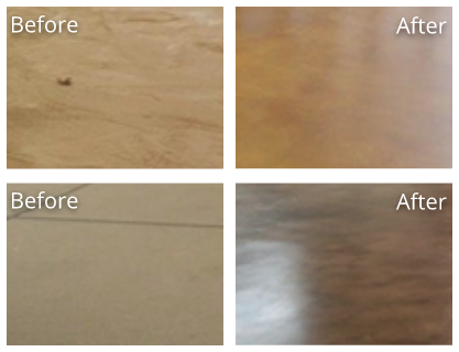 Concrete Before and After